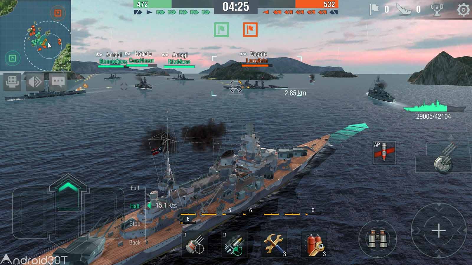دانلود World of Warships Blitz 5.3.0 – بازی فوق العاده نبرد کشتی ها اندروید